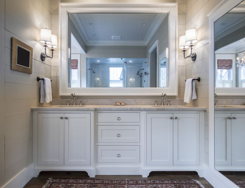 Elegant Bathtub and Vanity Combo